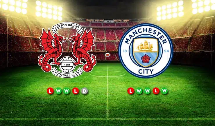 Soi kèo Leyton Orient vs Manchester City, 19h15 - 08/02/2025